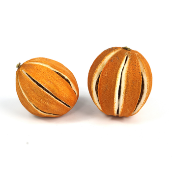 Dried oranges for decoration 3 pcs. - holiday decorations