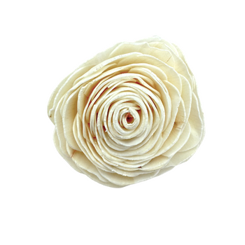 Shola flower - white rose 6cm