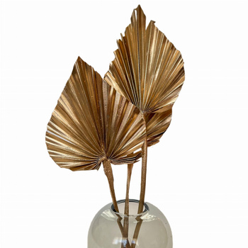 Dried gold palm leaf - arrow